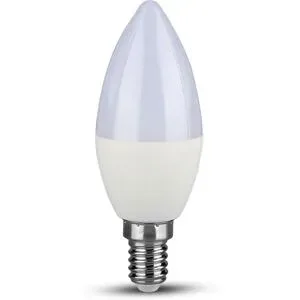 V-TAC E14 LED Lampe - 3.7 Watt 320 Lumen - 3000K warmweiß - Ersetzt 25 Wattatt - E14 Fassung - Kerzenlampe - Kleine Fassung