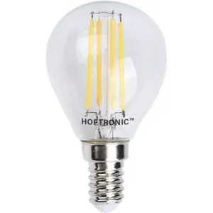 HOFTRONIC E14 LED Glühlampe - 4W 470lm - 2700K warmweiß - Ersetzt 40 Watt - Tropfen P45