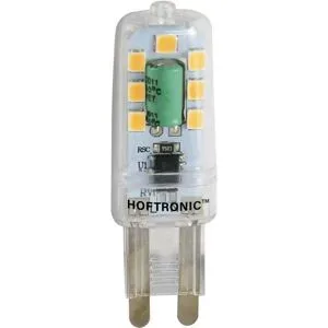 HOFTRONIC G9 LED Lampe - 2,2W 200lm - 2700K warmweiß - 230V - Ersetzt 22 Watt - G9 Fassung - Stiftlampe - Stiftsockellampe