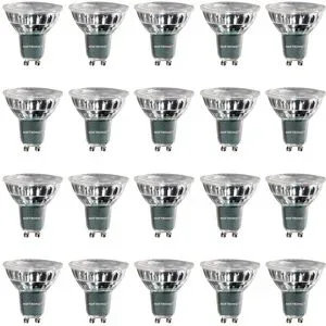 HOFTRONIC 20x GU10 LED Spots 4 Watt Dimmbar 2700K warmweiß (ersetzt 50W)