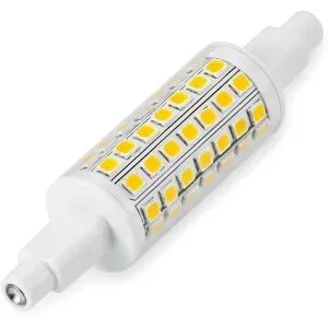 HOFTRONIC R7S LED Lampe - Dimmbar - CRI 90 hervorragende Farbwiedergabe - 5 Watt 520 Lumen - 2700 K Warmweißes Licht - Ersetzt 50 Watt - 15.000 Betriebsstunden