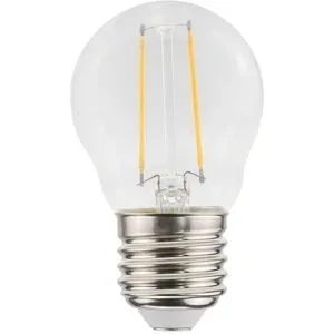 HOFTRONIC LED-Glühlampe E27 - 2,5 Watt 250 Lumen - G45-Form - 2700K Warmweißes Licht - Dimmbar - Klares Glas