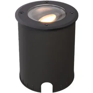 HOFTRONIC Lilly LED Bodeneinbaustrahler Dimmbar - Schwenkbar - Befahrbar - Rund - 2700K warmweiß - IP67 wasserdicht - 3 Jahre Garantie - Schwarz