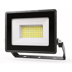 HOFTRONIC Stratos - LED Fluter 30 Watt 2505 Lumen - 4000K Neutralweißes Licht - IP65 wasserdicht - 15cm Kabel - Scheinwerfer