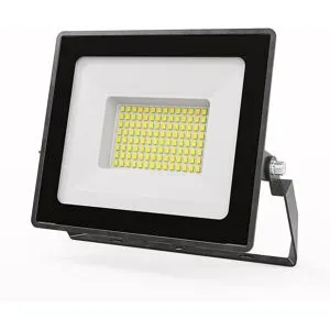 HOFTRONIC Stratos - LED Fluter 50 Watt 4270 Lumen - 4000K Neutralweißes Licht - IP65 wasserdicht - 15cm Kabel - Scheinwerfer