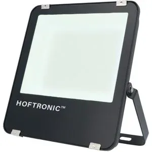 HOFTRONIC Luxor LED Fluter - 100 Watt 16.000 Lumen (160lm/W) - Blendfrei - IK06 - 6400K tageslichtweiß - IP65 wasserdicht - LED Scheinwerfer