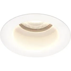 HOFTRONIC Mari LED Einbaustrahler - 4W 345lm - 4000K neutralweiß - GU10 - Dimmbar - Rund - IP64 Wasserdicht - Weiß - Blendfrei