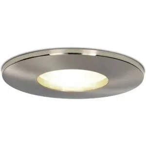 HOFTRONIC Vegas LED-Einbaustrahler - Dimmbar - 4 Watt 4000K neutralweiß - GU10 Fassung - IP44 spritzwassergeschützt - Aluminium - Für Innen, Außen und Badezimmer