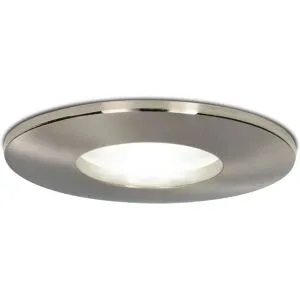 HOFTRONIC Vegas LED-Einbaustrahler - Dimmbar - 4 Watt 6500K tageslichtweiß - GU10 Fassung - IP44 spritzwassergeschützt - Aluminium - Für Innen, Außen und Badezimmer