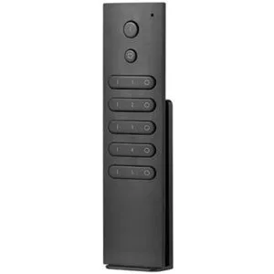 HOFTRONIC Fernbedienung für LED-Dimmer - Zum Dimmen und Schalten - 5-Kanal - Mit Softkey - Steuerbar bis zu 30 Meter - RF