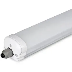 HOFTRONIC LED Feuchtraumleuchte 150cm - 48W 5760lm (120lm/W) - 6500K tageslichtweiß - Verknüpfbar - IK07 - IP65 wasserdicht - Wannenleuchte - Deckenleuchte