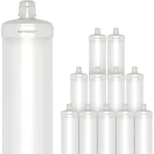 HOFTRONIC 12er Set LED Feuchtraumleuchte 150cm - IP65 Waterproof - 48 Watt 5760 Lumen (120lm/W) - 6500K tageslichtweiß - Verknüpfbar - IK07 - S-Series Tri-Proof-Deckenleuchten