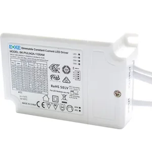 HOFTRONIC 1-10V Dimmbarer LED Panel Transformator - 36W - Boke-Treiber - DC-Anschluss - LED-Netzteil - IP20 für den Innenbereich