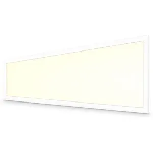 HOFTRONIC LED-Panel - 30x120 cm - 36 Watt 4320 Lumen (120lm/W) - 3000K warmweiß - Flimmerfrei - UGR22 - IP20 für den Innenbereich - 50.000 Leuchtstunden