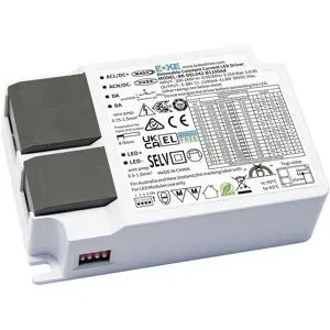 HOFTRONIC Dimmbarer LED-Paneltransformator - 42W - DALI-Treiber - DC-Anschluss - LED-Transformator - IP20 für den Innenbereich