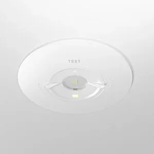 HOFTRONIC Parvos - LED-Einbaustrahler Notbeleuchtung Weiß - 1,6W 330lm - Austauschbare Linse - IP20 - 3 Stunden Notstromversorgung - 6500K