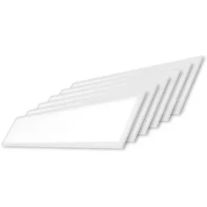 HOFTRONIC 6x LED-Panel - 120x30 cm - 36 Watt - 4860lm (135lm/W) - 4000K neutralweiß - Flimmerfrei - UGR22 - 5 Jahre Garantie