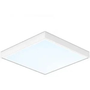 HOFTRONIC Aufputz LED Panel - 60x60 cm - 36 Watt - 4860lm (135lm/W) - 6500K tageslichtweiß - 1-10V Dimmbar - Flimmerfrei - UGR22 - 5 Jahre Garantie