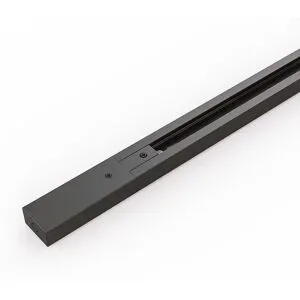 HOFTRONIC Taros - 1-Phasen Stromschiene 1,5 m - Schwarz - 3 Jahre Garantie - inkl. Adapter und Endkappe