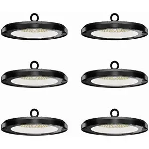 HOFTRONIC 6er-Set - UFO LED High Bay Eris - 200 Watt - 28.000 Lumen - 4000 K - 140l m/W - IK08 - IP65
