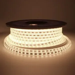 HOFTRONIC Flex60 LED Streifen 50 Meter - 4000K neutralweißes Licht - IP65 wasserdicht - Außen & Innen - 60 LEDs/m - 320 Watt 35.000 Lumen - Pro Meter kürzbar - Dimmbar