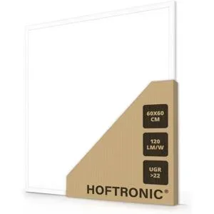 HOFTRONIC LED-Panel - 60 x 60 cm - 36 Watt - 4320 lm (120 lm/W) - 4000 K Neutralweiß - flimmerfrei - UGR22 - 50.000 Betriebsstunden - Mit Philips Certa Drive-Treiber