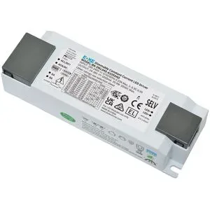 HOFTRONIC Dimmbarer LED-Panel-Transformator - 40W - BOKE DALI-2 + pushDIM - 24-42V DC - 0,6-1,05A Konstantstrom - IP20 LED-Trafo für den Innenbereich