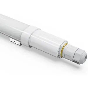 HOFTRONIC R-Serie Pro ? LED-Feuchtraumleuchte 150 cm ? IP65 wasserdicht ? 48 Watt ? 6720 Lumen ? 4000 K ? Verknüpfbar ? IK07 ? Flimmerfrei ? R-Serie Tri-Proof ? 2 Jahre Garantie