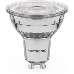 HOFTRONIC GU10 LED Spot - 4 Watt 345 Lumen - 2700K warmweiß - Dimmbar - Ersetzt 50 Watt - LED Reflektor