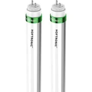 HOFTRONIC 2er Set LED Röhre 60cm - T8 G13 - 9 Watt 1440 Lumen (160lm/W) - 3000K - Flimmerfrei - Ersetzt 36W (36W/830) - Inkl. Starter - Aluminiumröhre - LED Leuchtstoffröhre