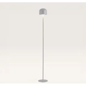LUSENZ LED-Stehleuchte Ariello bianco xl ? Weiße Pilzlampe für den Innenbereich, sowohl dimmbar als auch wiederaufladbar