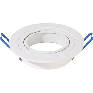 HOFTRONIC Pittsburg - LED Einbaustrahler - Schwenkbar - Durchmesser 93mm - GU10 Fassung - Rund - IP20 - Weiß