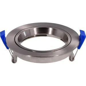 HOFTRONIC Abdeckring geeignet für Luna & Aura LED Einbaustrahler - Schwenkbar - Drehbar - Edelstahl