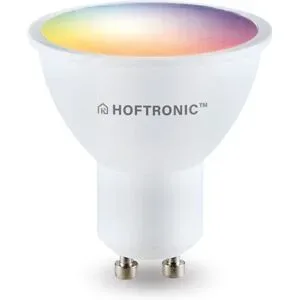 HOFTRONIC SMART Smart lampe - GU10 Spot - 38° - 5,5W 345lm - RGBWW - Wifi & Bluetooth - App Steuerung - Google Home, Amazon Alexa en Siri - Smart lamp - LED Reflektor