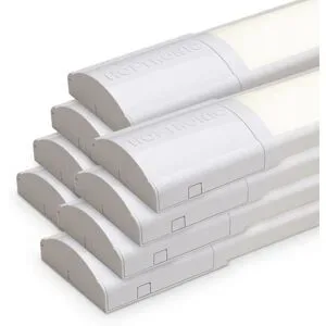 HOFTRONIC 8 Stück LED-Leuchten 120 cm ? 40 Watt 5600 Lumen (140 lm/W) ? 4000 K neutralweißes Licht ? Ersetzt 320 Watt ? Samsung SMD LED-Chips ? Flimmerfrei ? IP20 für drinnen ? LED-Leuchte ? LED-Batten