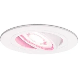 HOFTRONIC SMART Pittsburg smart Einbaustrahler - 4.8 Watt 345 Lumen - Wifi + Bluetooth - RGBWW - GU10 - Google Home, Amazon Alexa und Siri - IP20 für innen - Weiß - Schwenkbar