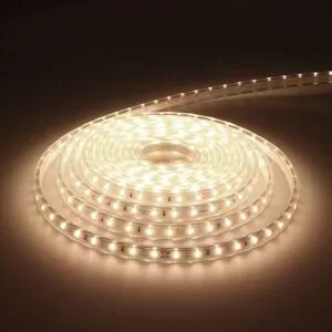 HOFTRONIC Glow60 LED Streifen 5 m - Dimmbar - Neutralweiß 4000K - 60 LEDs/m - IP65 für außen und innen - 35 Watt 1540 Lumen - SMD 2835