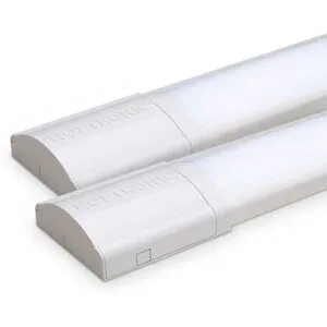 HOFTRONIC 2 Stück LED-Leuchten 150 cm ? 50 Watt 7000 Lumen (140 lm/W) ? 6500 K Tageslichtweiß ? Ersetzt 400 Watt ? Samsung SMD LED-Chips ? Flimmerfrei ? IP20 für drinnen ? LED-Leuchte ? LED-Batten