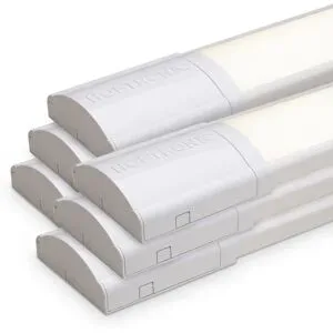 HOFTRONIC 6 Stück LED-Leuchten 150 cm ? 50 Watt 7000 Lumen (140 lm/W) ? 4000 K Neutralweiß ? Ersetzt 400 Watt ? Samsung SMD LED-Chips ? Flimmerfrei ? IP20 für drinnen ? LED-Leuchte ? LED-Batten