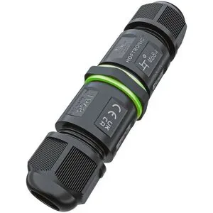 HOFTRONIC Kabelverbinder Wasserdicht IP68 - Werkzeuglose Montage - Verbindungsstück - Geeignet für 4-12 mm Kabeldicke