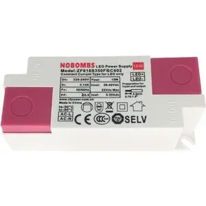 HOFTRONIC LED Panel Transformator - 21W - DC-Anschluss - LED-Netzteil - Flimmerfrei - IP20 für den Innenbereich - Nicht Dimmbar