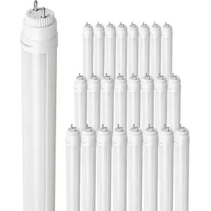 HOFTRONIC 25x LED Röhre 120cm - T8 G13 - 12/18W 3600lm (200lm/W) - 4000K neutralweiß - Flimmerfrei - Ersetzt 150W (150W/840) - Inkl. Starter - Aluminiumröhre - LED Leuchtstoffröhre