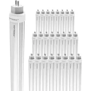 HOFTRONIC 25x LED Röhre 115cm - T5 G5 - 16/24 Watt 4800 Lumen (200lm/W) - 4000K neutralweiß - Flimmerfrei - Ersetzt 200W (200W/840) - Aluminiumröhre - LED Leuchtstoffröhre