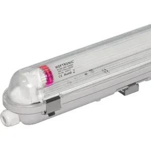HOFTRONIC LED Feuchtraumleuchte 150cm - T8 (G13) - 30W 5250 Lumen (175lm/w) - 6000K tageslichtweiß (860) - Verknüpfbar - Flimmerfrei - IP65 wasserdicht