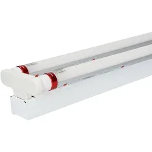 HOFTRONIC 10x LED Wannenleuchte 150 cm doppelt - T8 (G13) - 60 W 10500 Lumen (175 lm/W) - 4000 K neutralweiß (840) - flimmerfrei - IP20 staubdicht