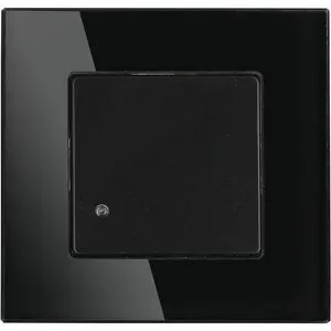 HOFTRONIC Mikrowellen-Bewegungssensor mit Dämmerungsschalter 15 Meter maximal 1200 Watt Unterputz schwarz