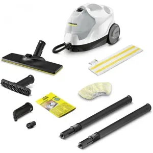 Karcher Dampfreiniger Kärcher SC 4 EasyFix - Nonstop Dampf, wiederbefüllbarer abnehmbarer Wassertank