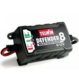 Telwin Defender 8 - Intelligentes Ladegerät und Erhaltungsladegerät - Bleibatterien 6/12V
