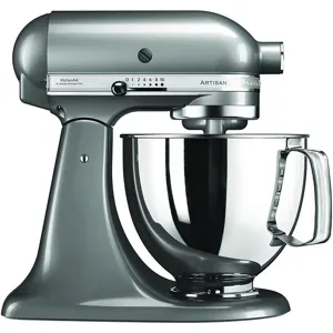 KitchenAid Artisan 5KSM125-ECU Silber  Küchenmaschine mit kippbarem Kopf