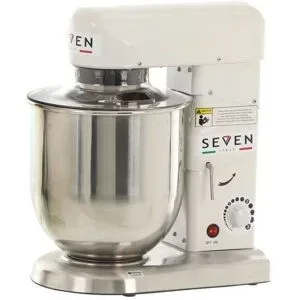 Rührmaschine Seven Italy FP110 mit Wanne aus Edelstahl 10 L - Mehrzweckgerät